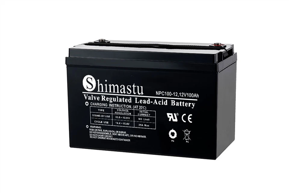 12V100Ah VRLA Deep Cycle-batteri