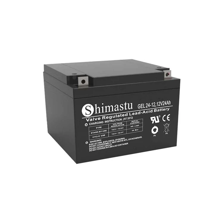 12V 24Ah GEL-batteri
