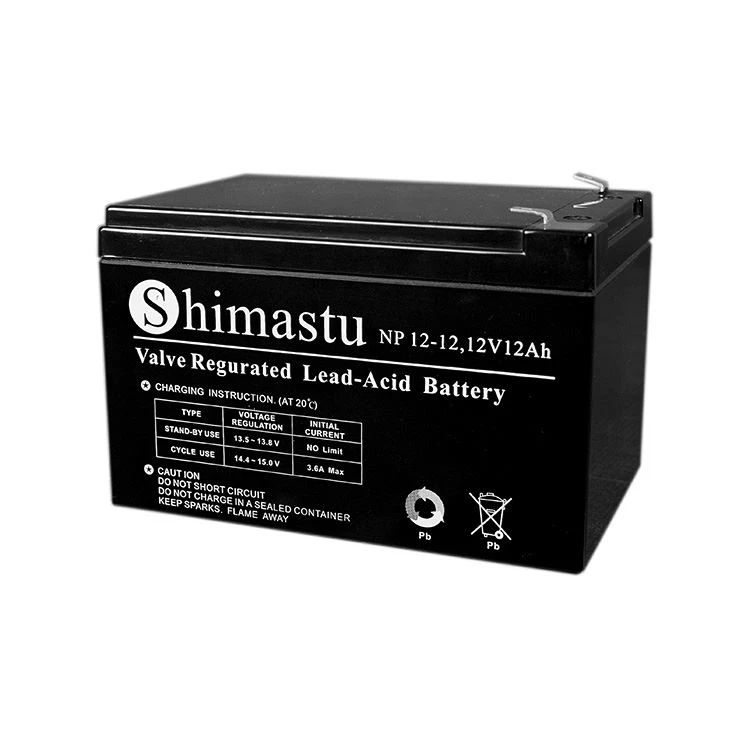 Forseglet blysyre batteri 12V12Ah