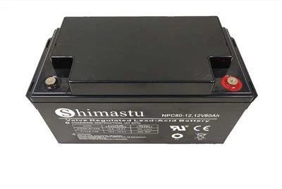 12V 80Ah Deep Cycle-batteri